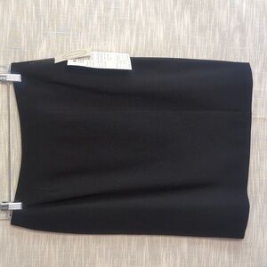 NWT Knee Length Black Pencil Skirt Linea Donna Suit Officewear Classy